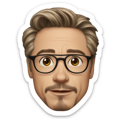 Robert Downey sticker