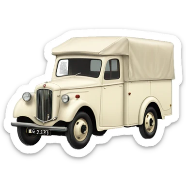 1952 Jowett Bradford lorry  sticker