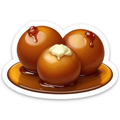 Gulab jamun w sticker