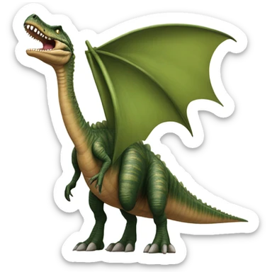 realistic spinosaurus sticker