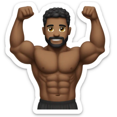 Workout biceps  sticker