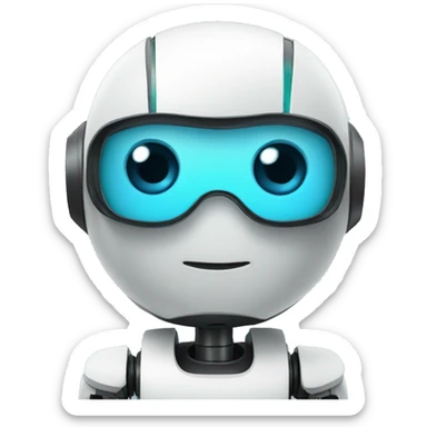learning robot sticker