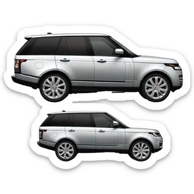 A Range Rover  sticker