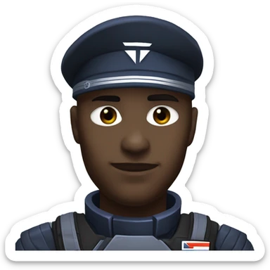 Soldat de l'alliance (Mass effect) sticker