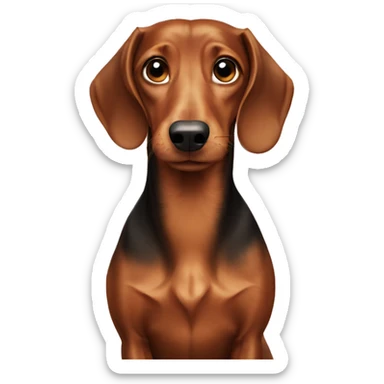 dachsund  sticker