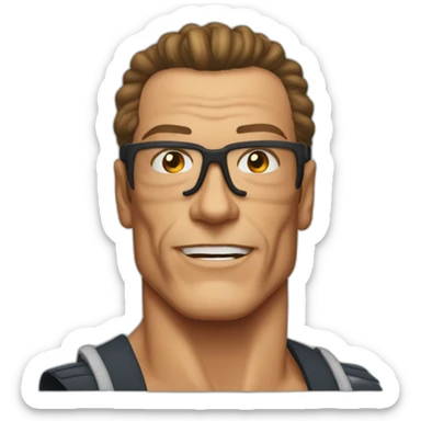 Jean Claude van Damme sticker
