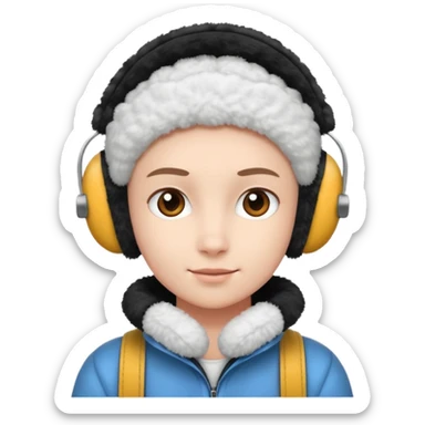 Protectores de orejas sticker
