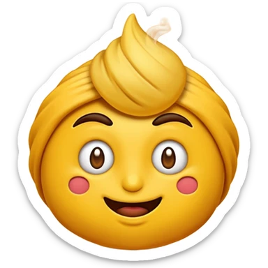 Göz Kırpan, Kafasinda Yamuk Kral Tacı Olan ve Ağzında Sigara Olan  👌 işareti yapan emoji sticker