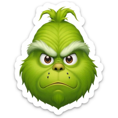 the grinch sticker