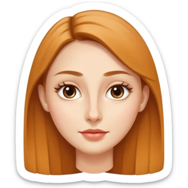 Long, narrow or oval face

Slim jawline with pointed chin

Small to medium almond eyes

High, defined nose bridge

Low facial fat retention

Elegant, refined expression sticker