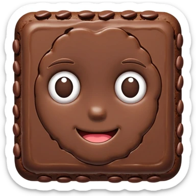 Brownies sticker