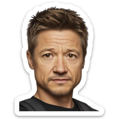 Jeremy Renner sticker