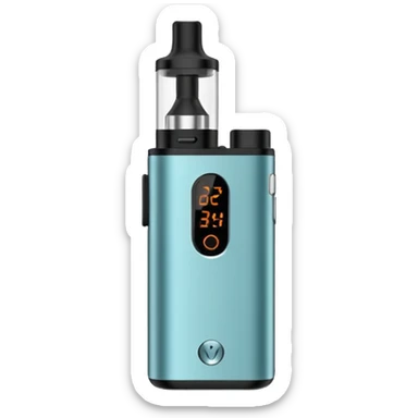dry herb vaporizer sticker