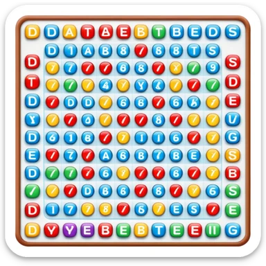 game board about Type 1 diabetes and aging to share knowledge and ways of coping, energetic sticker