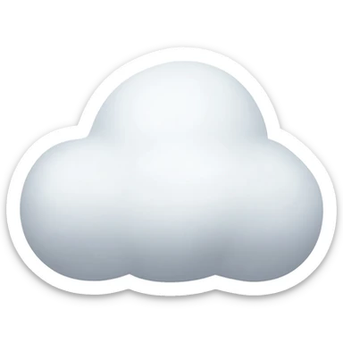 cloud sticker