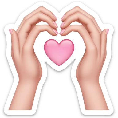 Display ⚠️ as 🫶 sticker