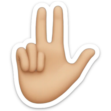 finger in nose sticker