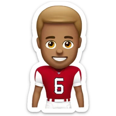 Cardinals football  sticker