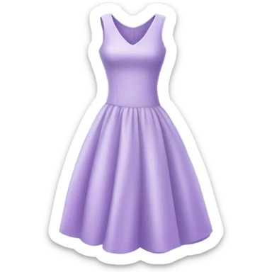 Lilac dress  sticker