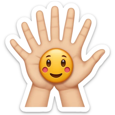 apretón de manos, solo manos, sin brazos sticker