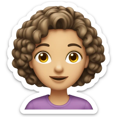 Una chica abrazada con otra chica sticker