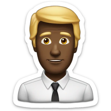 trump black opps sticker