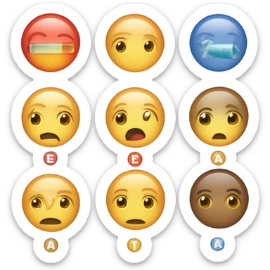 a graph showing different vitamin levels, these include, testosterone, vitamin D and cortisol.  sticker
