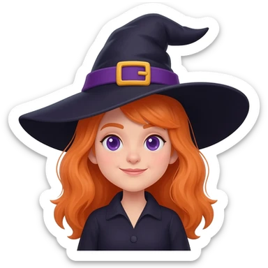 witch's sticker