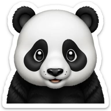Drake as a panda sticker