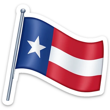 texas flag sticker
