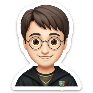 harry potter smile emoji sticker