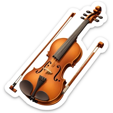 violin sticker