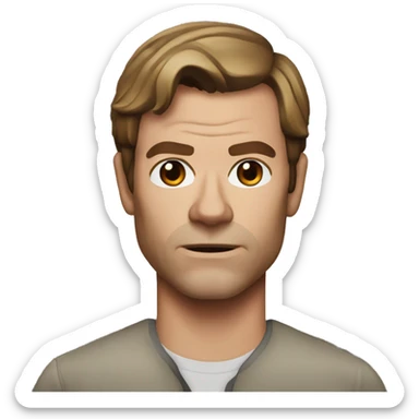 Dexter morgan super realistic ios 16 style sticker