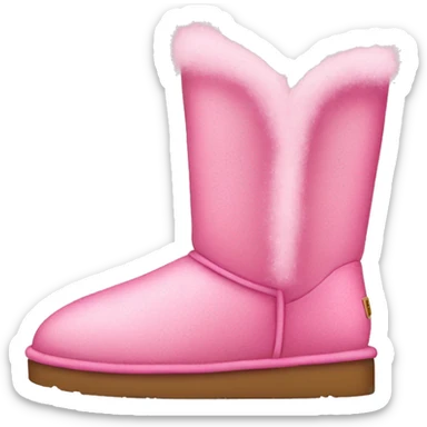 Pink uggs sticker
