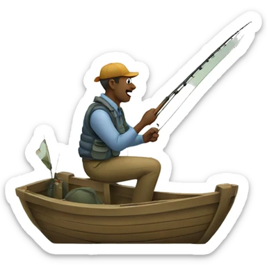 Sarper fishing sticker