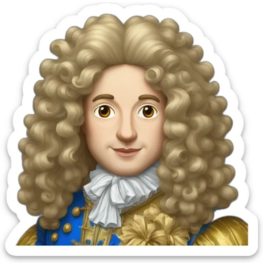 Louis XIV sticker