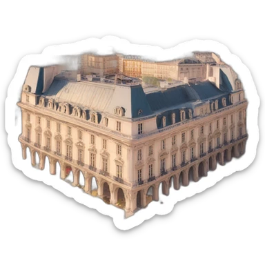 Place Bellecour lyon sticker