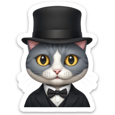 cat spy sticker