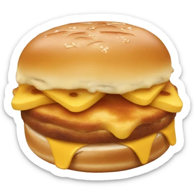 CROQUE MCDO sticker