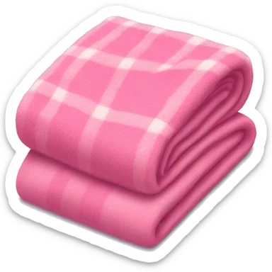 Pink blanket sticker