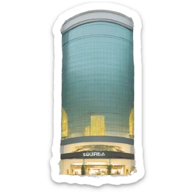 suria klcc mall sticker