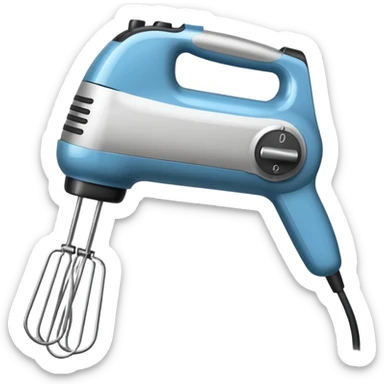 hand mixer sticker