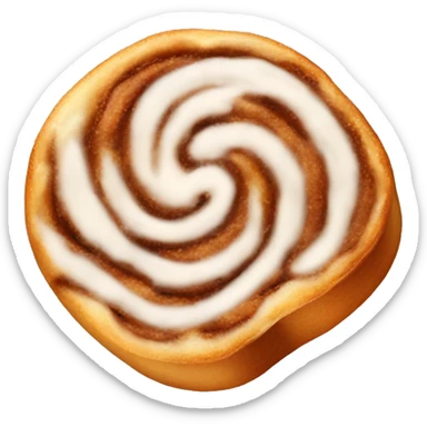 Cinnamon roll sticker
