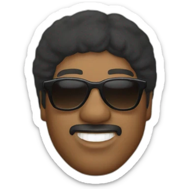 Stevie Wonder sticker