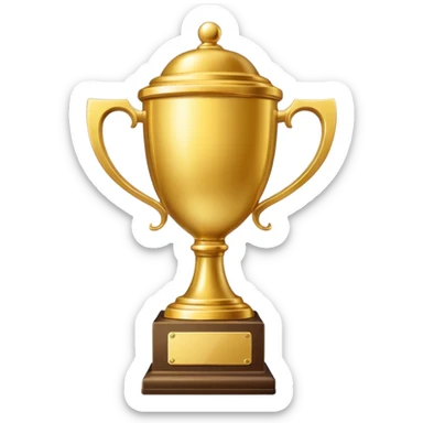 Trophy for longest phone call sticker
