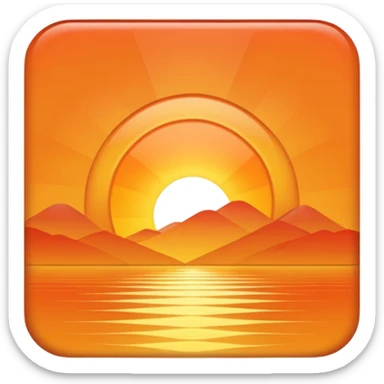 Sunrise  sticker