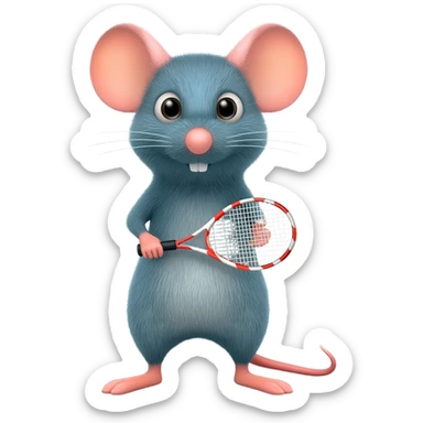 mouse sports tools sticker