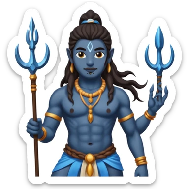 Mahadev real god  shiv sticker