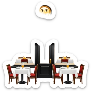 restaurant nicois traditionnelle sticker