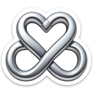 AN INFINTY SYMBOL sticker